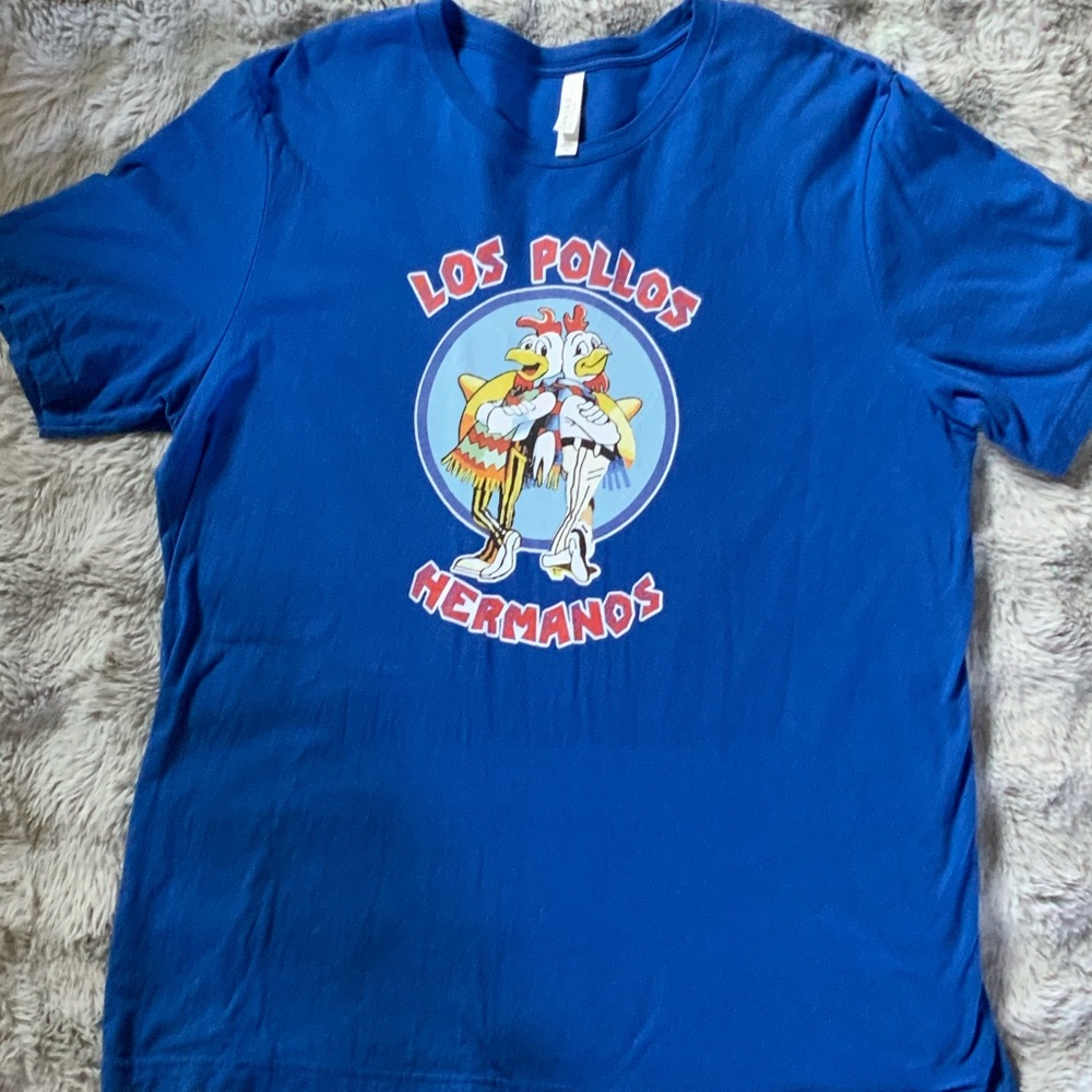 Blue Los Pollos Hermanos MENS Tee